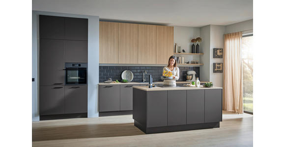 EINBAUBACKOFEN DKP39906MK  - Schwarz, Basics, Glas/Metall (59,4/59,4/56,8cm) - Dieter Knoll