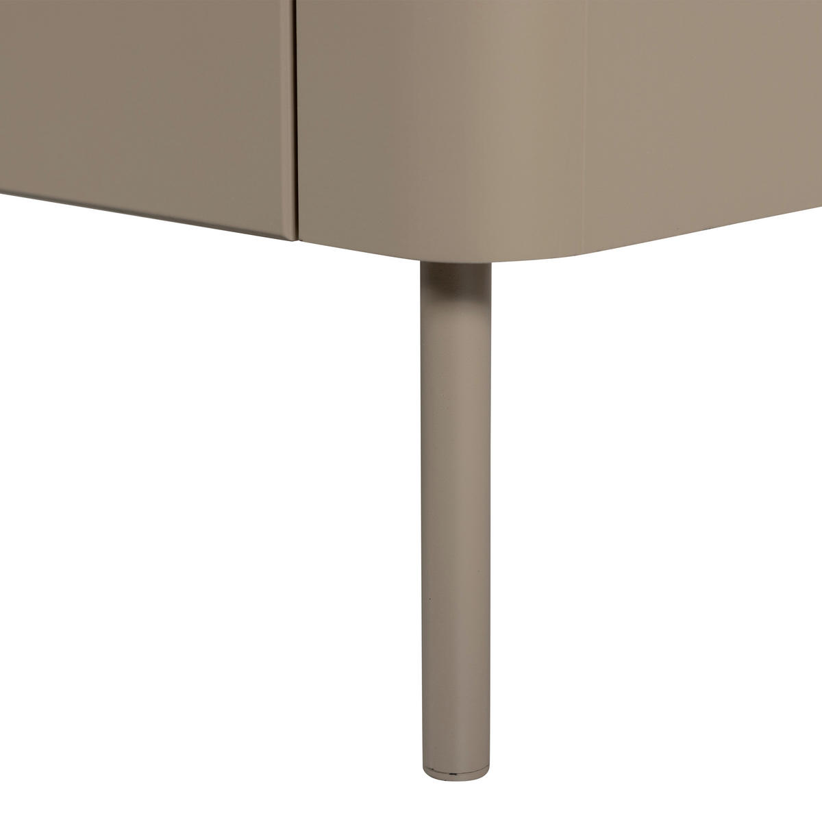 LOWBOARD Gunnar 154/56/44 cm  stehend, hängend  - Schlammfarben, Design, Holz/Metall (154/56/44cm) - Livetastic