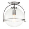 SVJETILJKA STROPNA Elstead Somerset  - boje nikla, Design, staklo/metal (28.2/31.8cm) - Elstead Lighting