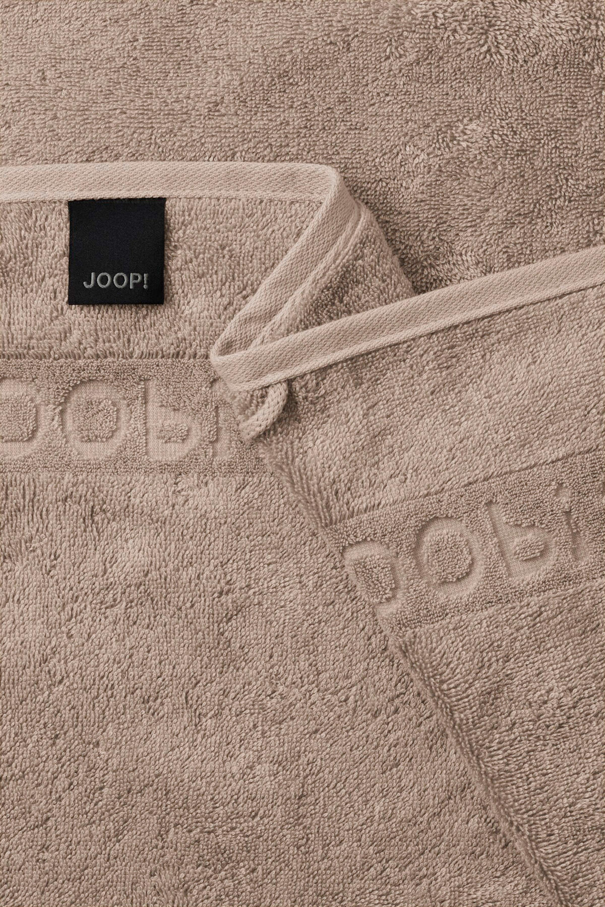 HANDTUCH 50/100 cm Studio Colors Sandfarben, Beige  - Sandfarben/Beige, Basics, Textil (50/100cm) - Joop!