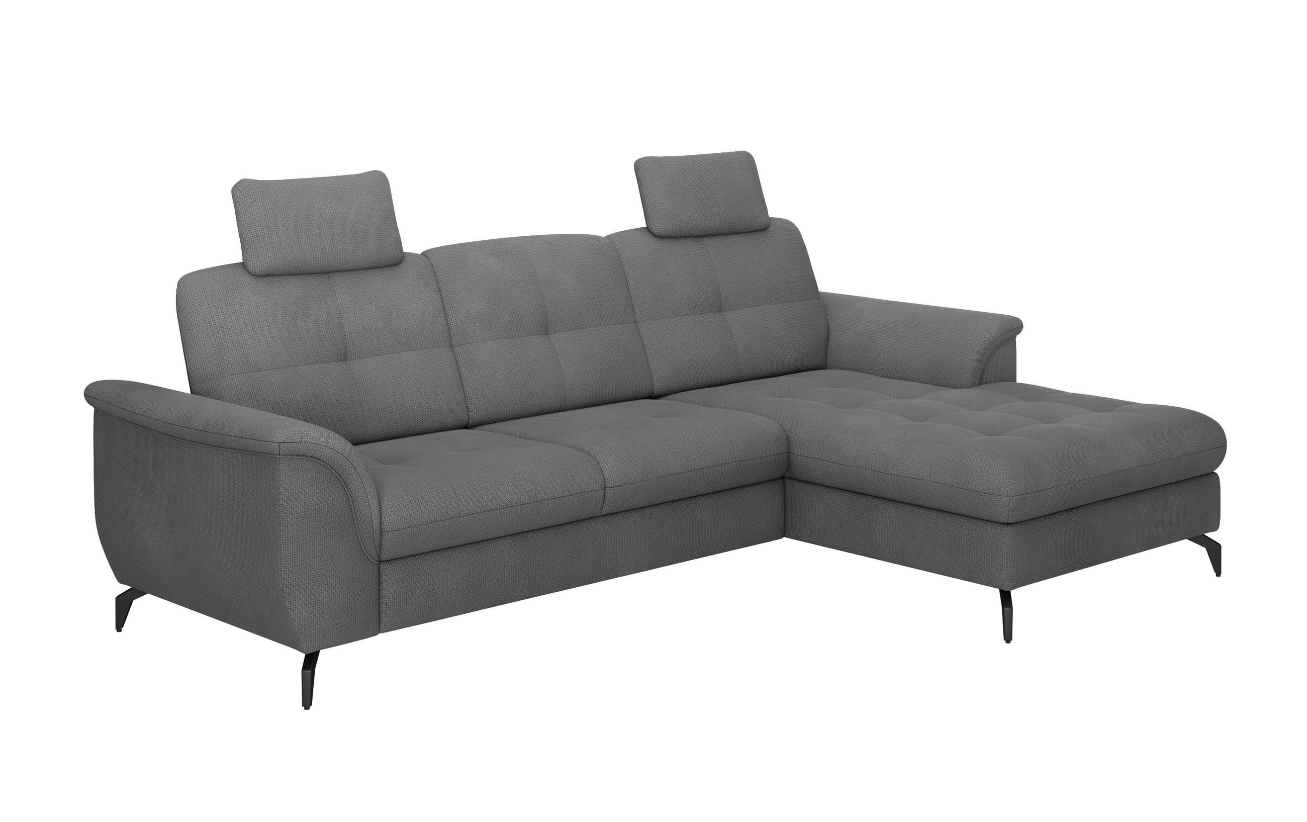 KOPFSTÜTZE in Flachgewebe  - Grau, Modern, Textil (50/25/12cm) - Sit & More