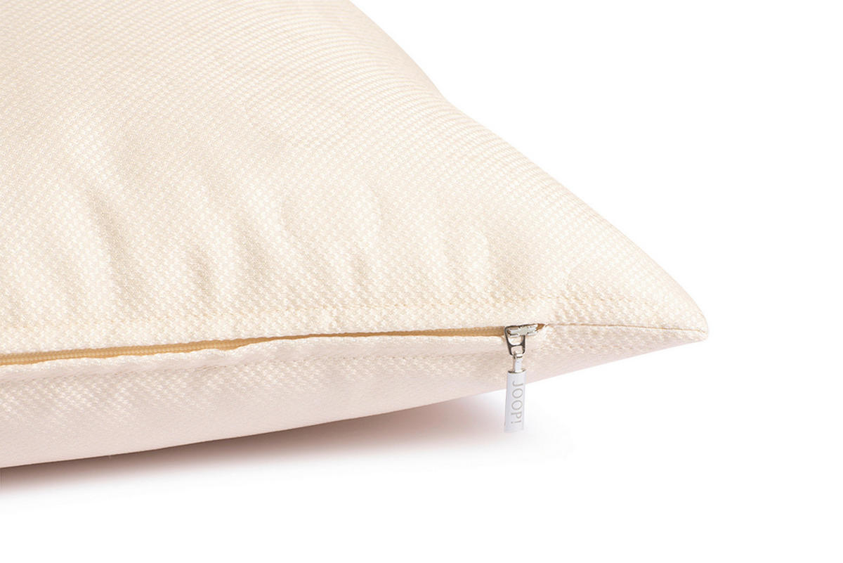 KISSENHÜLLE J!Label 40/40 cm  - Sandfarben, Basics, Textil (40/40cm) - Joop!