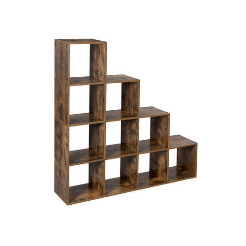 RAUMTEILER - Braun/Baltimorefarben, Basics, Holzwerkstoff (129,5/129,5/29cm) - Boxxx