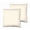 KOPFKISSENBEZUG 80/80 cm  - Creme, Basics, Textil (80/80cm) - Fleuresse