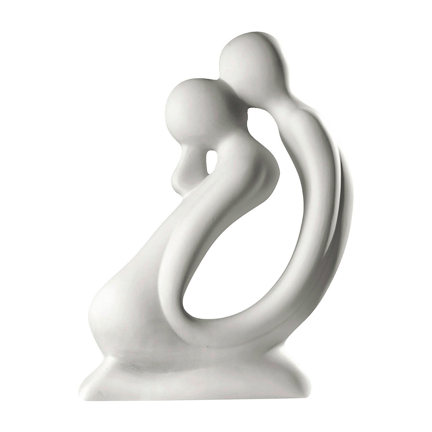 XXXLutz Skulptur Der Kuss Creme 30x42x14 cm