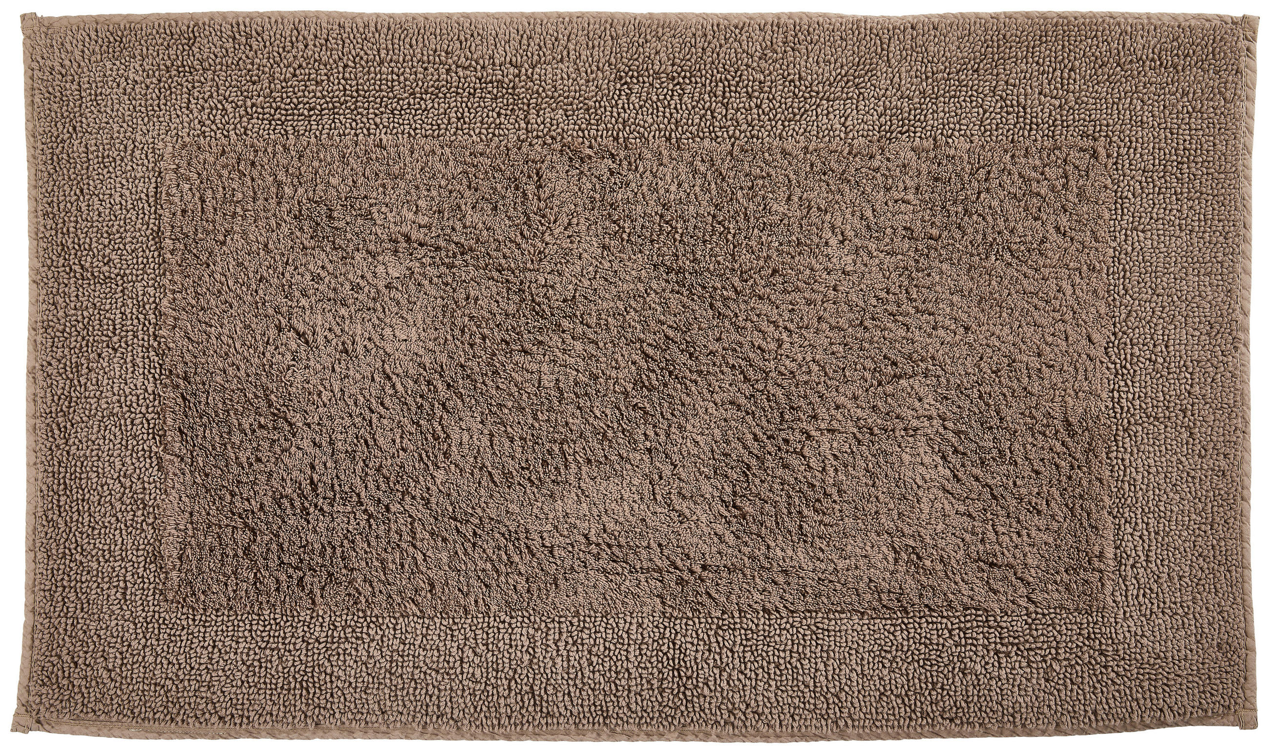 BADEMATTE Taupe 70/120 cm  - Taupe, Textil (70/120cm) - Dieter Knoll