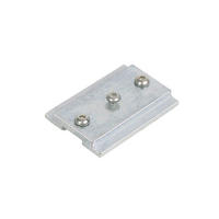 VORHANGSCHIENENZUBEHÖR  - Edelstahlfarben, Basics, Metall (4,2/2,7/0,7cm)