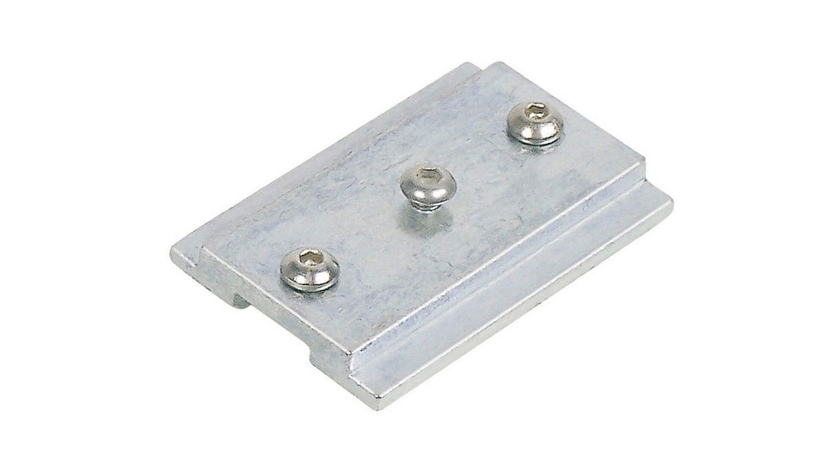 VORHANGSCHIENENZUBEHÖR  - Edelstahlfarben, Basics, Metall (4,2/2,7/0,7cm)