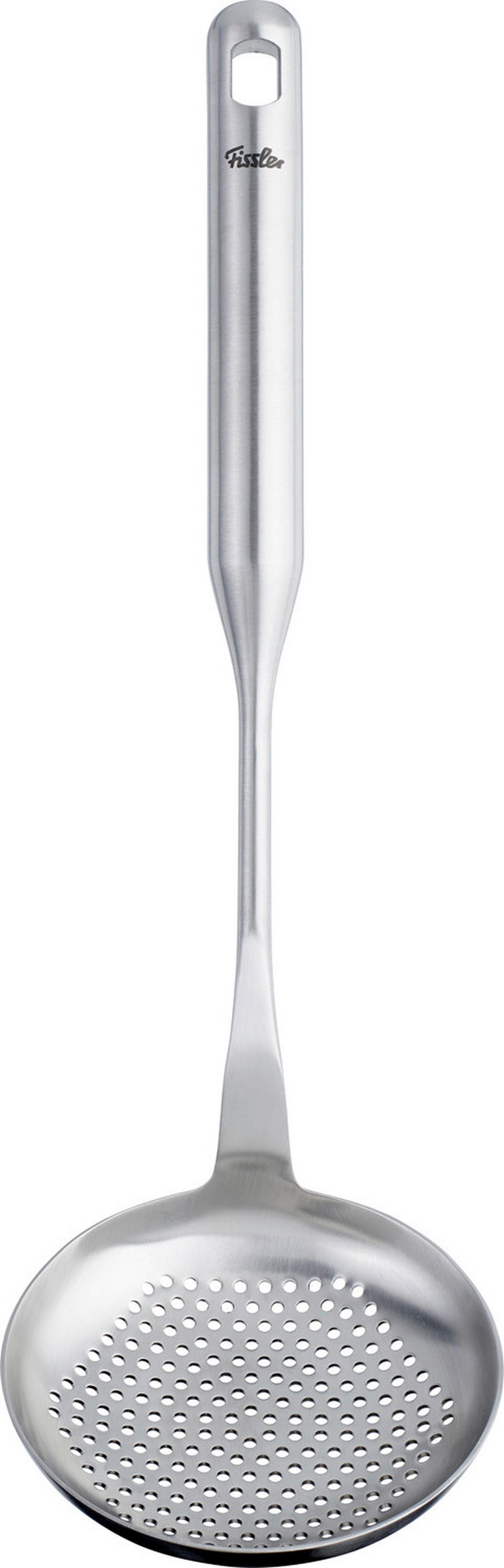 ABSEIHLÖFFEL Fissler Essential  - Edelstahlfarben, Basics, Metall (35/11/8,5cm) - Fissler