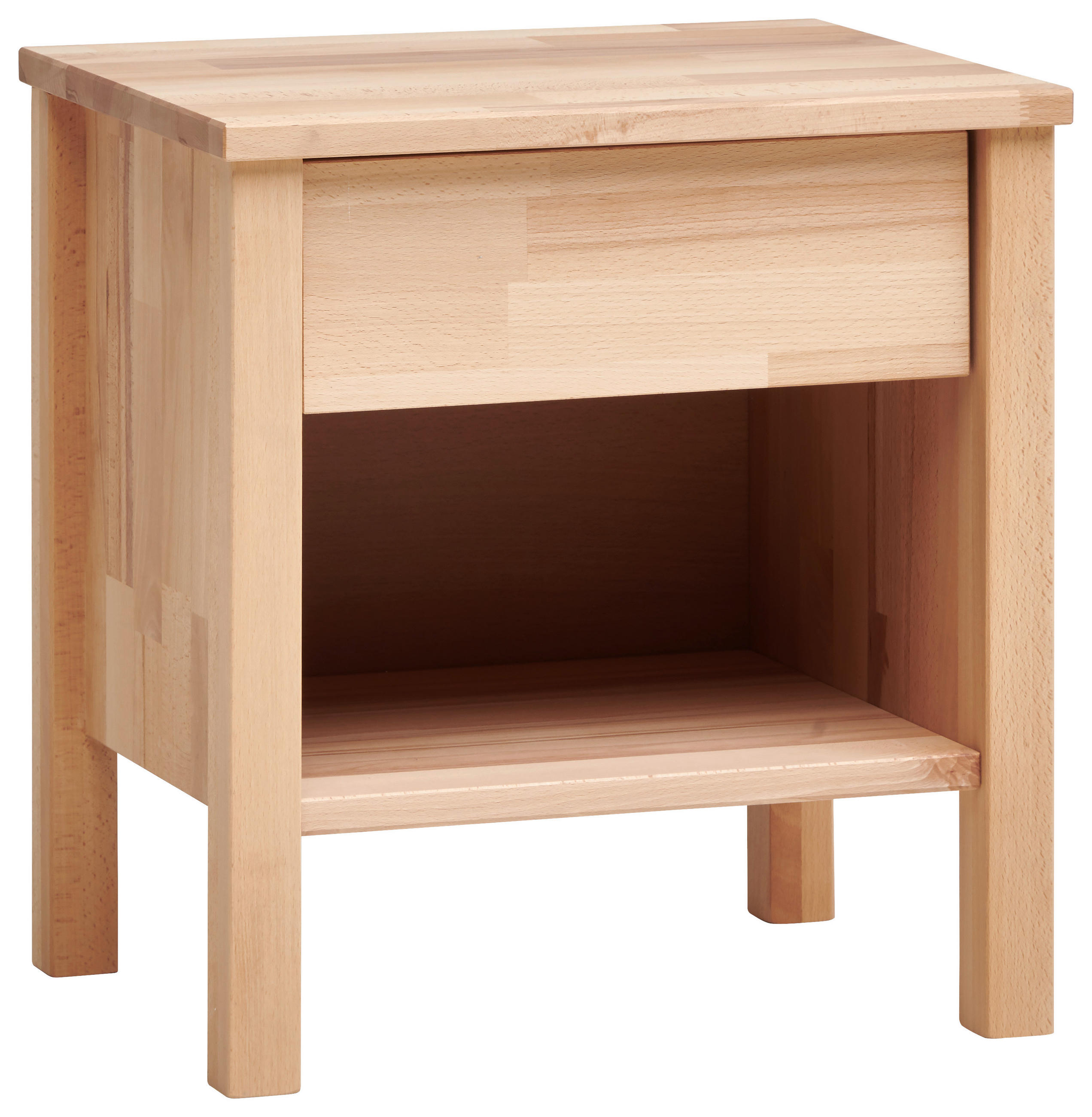 NACHTSCHRANK 47/49/37 cm Kernbuche  - Kernbuche, Natur, Holz (47/49/37cm) - MID.YOU