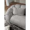 BIGSOFA Chenille Schlammfarben  - Schlammfarben/Schwarz, KONVENTIONELL, Kunststoff/Textil (248/78/112cm) - Carryhome