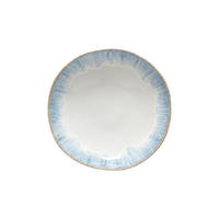 SUPPENTELLERSET Blau, Weiß Hochglanz 6-teilig Feinsteinzeug BRISA  - Blau/Weiß Hochglanz, Basics, Keramik (23cm) - Costa Nova