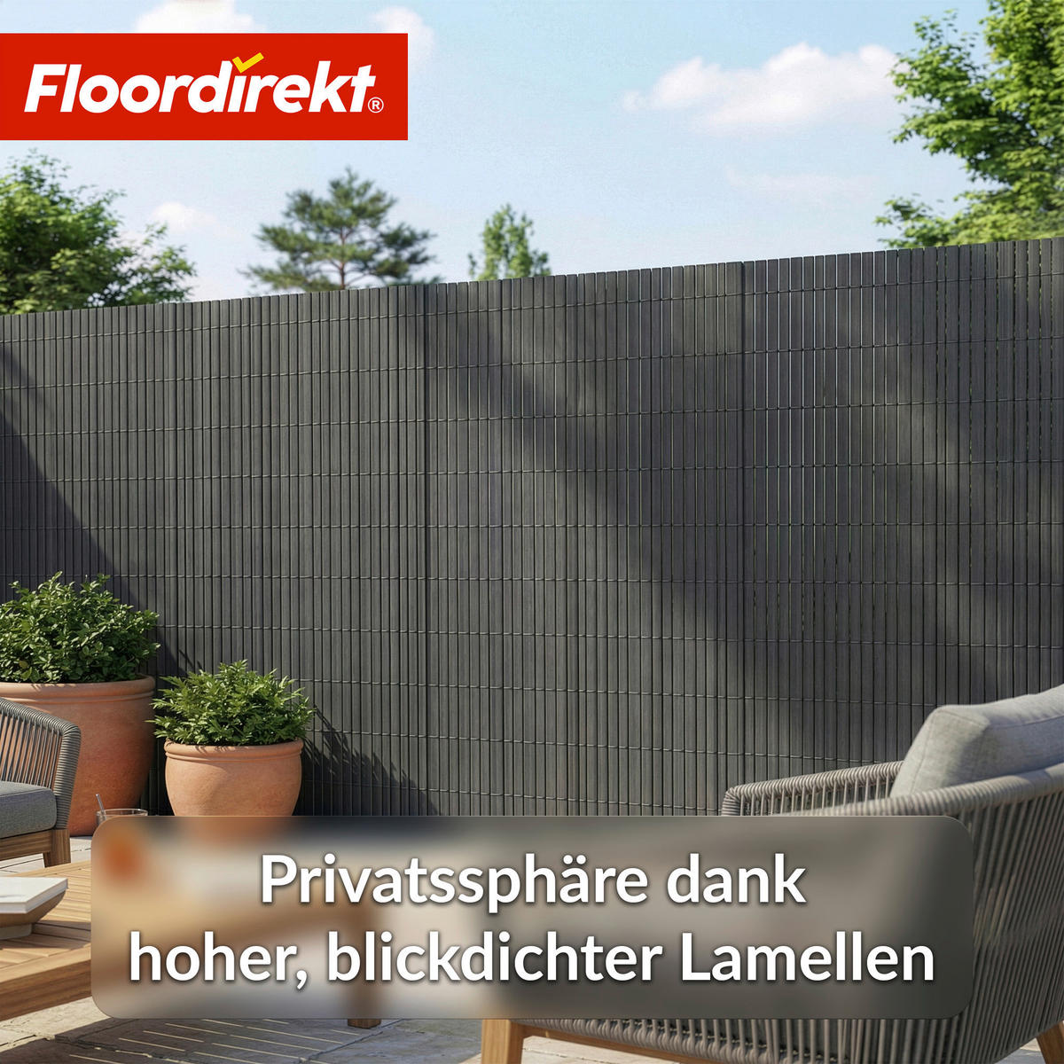 SICHTSCHUTZ - Basics (150/500cm) - Floordirekt