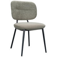 STUHL - Schwarz/Grau, Design, Textil/Metall (49/84/60cm) - Stylife