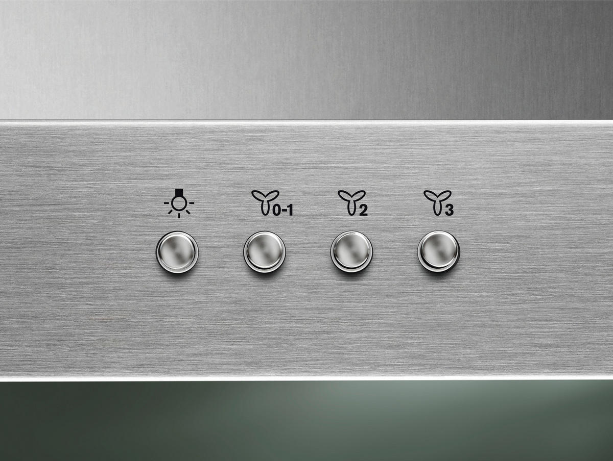 DUNSTABZUGSHAUBE EFT39X  - Edelstahlfarben, Basics, Metall (89,8/67,8-118,0/45cm) - Electrolux