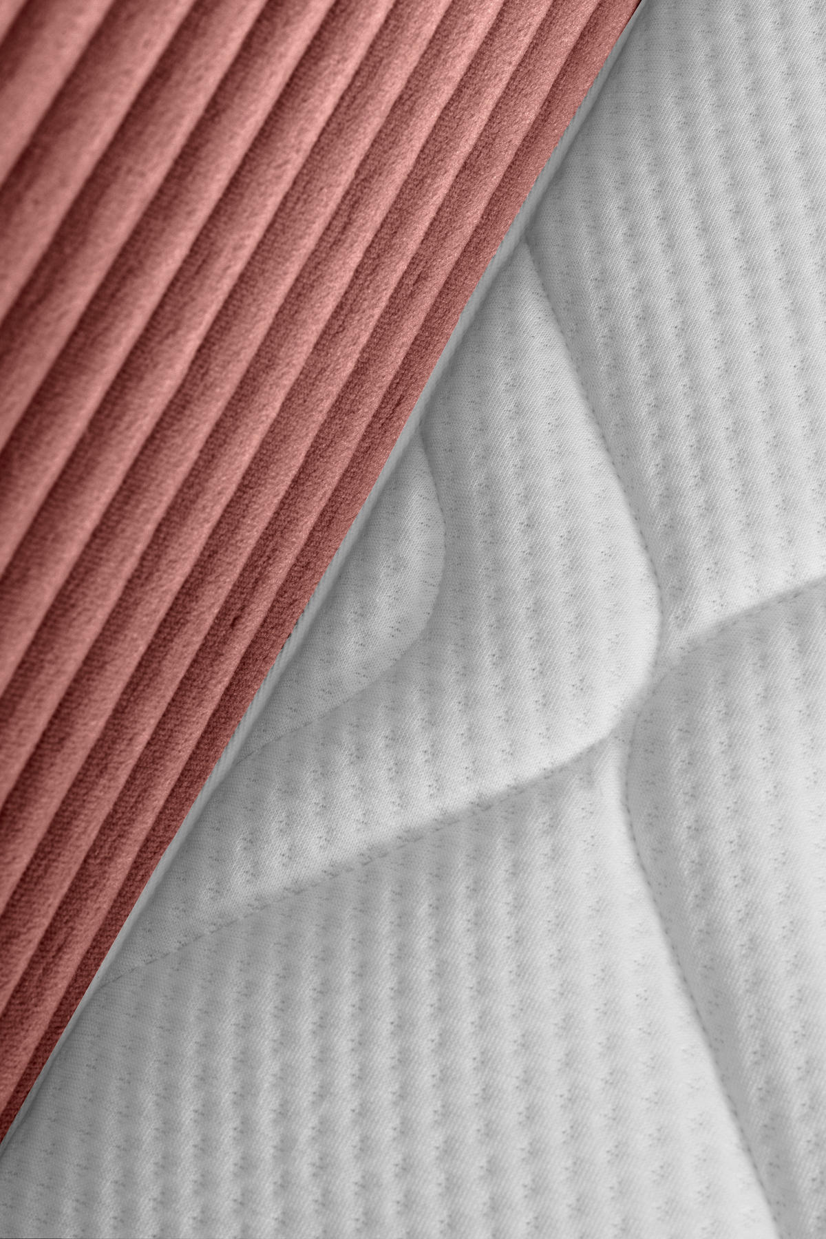 BOXBETT 140/200 cm  in Altrosa  - Schwarz/Altrosa, Trend, Kunststoff/Textil (140/200cm) - Boxxx