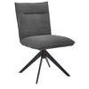 STUHL - Anthrazit/Schwarz, Design, Textil/Metall (47/87/62cm) - Johann Jakob
