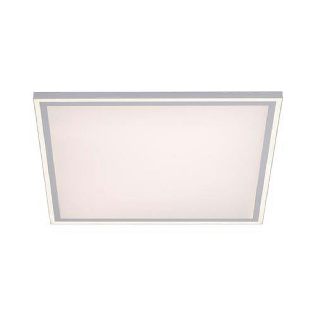 LED-DECKENLEUCHTE 46,4/46,4/6,2 cm   - Weiß, Basics, Kunststoff/Metall (46,4/46,4/6,2cm)