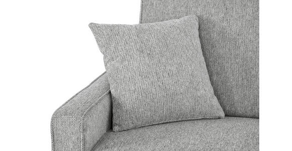 SCHLAFSOFA Webstoff Hellgrau  - Hellgrau/Schwarz, Design, Kunststoff/Textil (186/83/100cm) - Xora