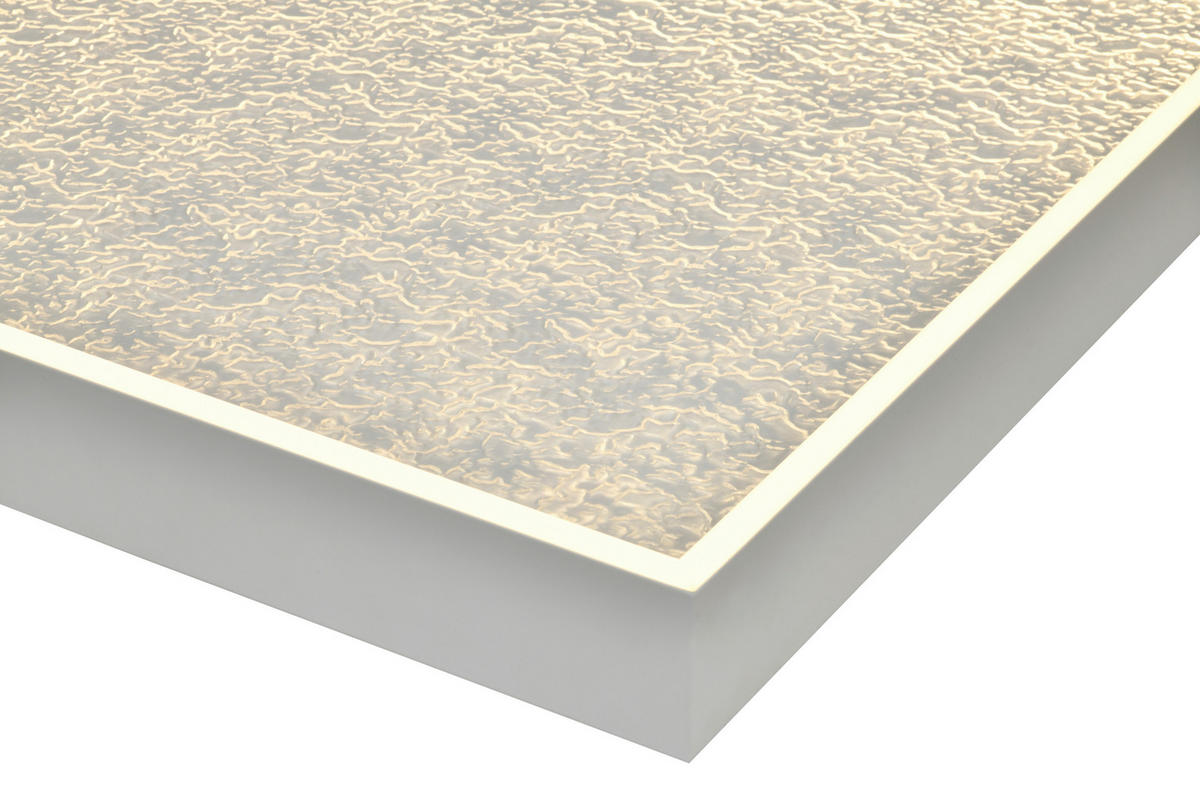 LED-DECKENLEUCHTE Bormes 60/6,5/30 cm  - Weiß, Design, Kunststoff/Metall (60/6,5/30cm)