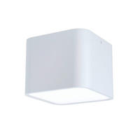 TAKLAMPA Grimasola 14/14/11 cm  - vit, Design, metall/plast (14/14/11cm) - Eglo