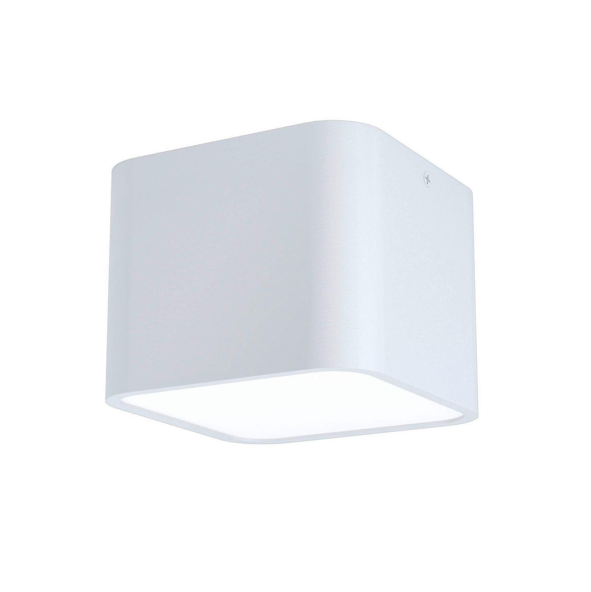 TAKLAMPA Grimasola 14/14/11 cm  - vit, Design, metall/plast (14/14/11cm) - Eglo