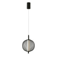 LED SVJETILJKA VISEĆA    20/20/140 cm    Puma  - bijela/crna, Design, metal/plastika (20/20/140cm)