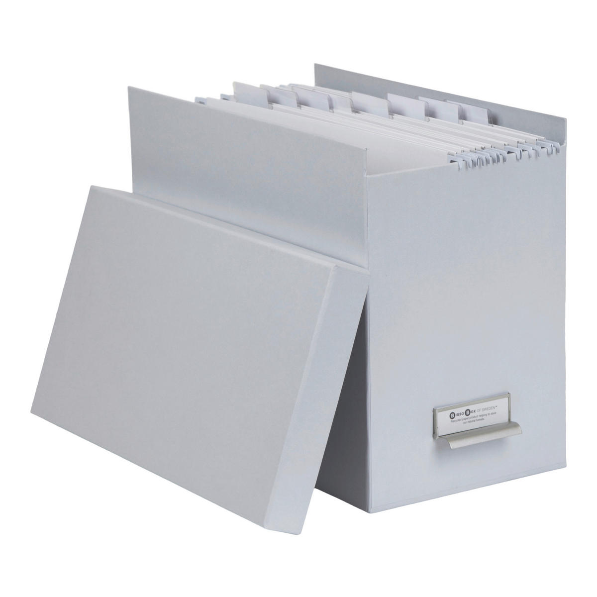 TISCHORGANIZER  - Hellgrau/Grau, Basics, Karton/Papier (18.5/27/35cm)