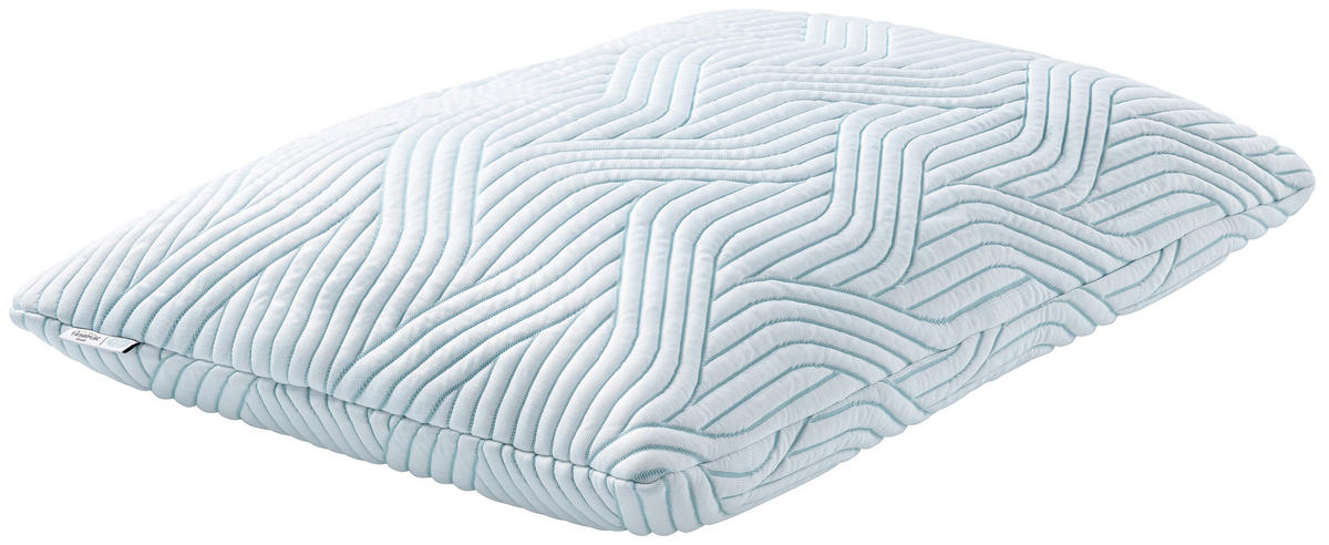 NACKENKISSEN 63/43 cm  - Weiss, Basics, Textil (63/43cm) - Tempur