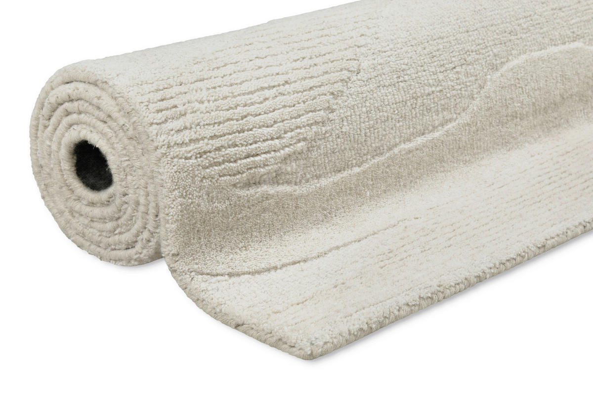 WEBTEPPICH Wohnzimmer 160/230 cm Hamptons Thirtyfour Creme rechteckig  - Creme, Design, Textil (160/230cm) - WECON HOME