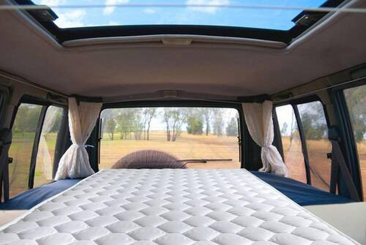 KALTSCHAUMMATRATZE CARAVAN 140/200 cm Höhe ca. 10 cm 7 -Zonen - Weiß, Basics, Kunststoff/Textil (140/200cm) - P & B
