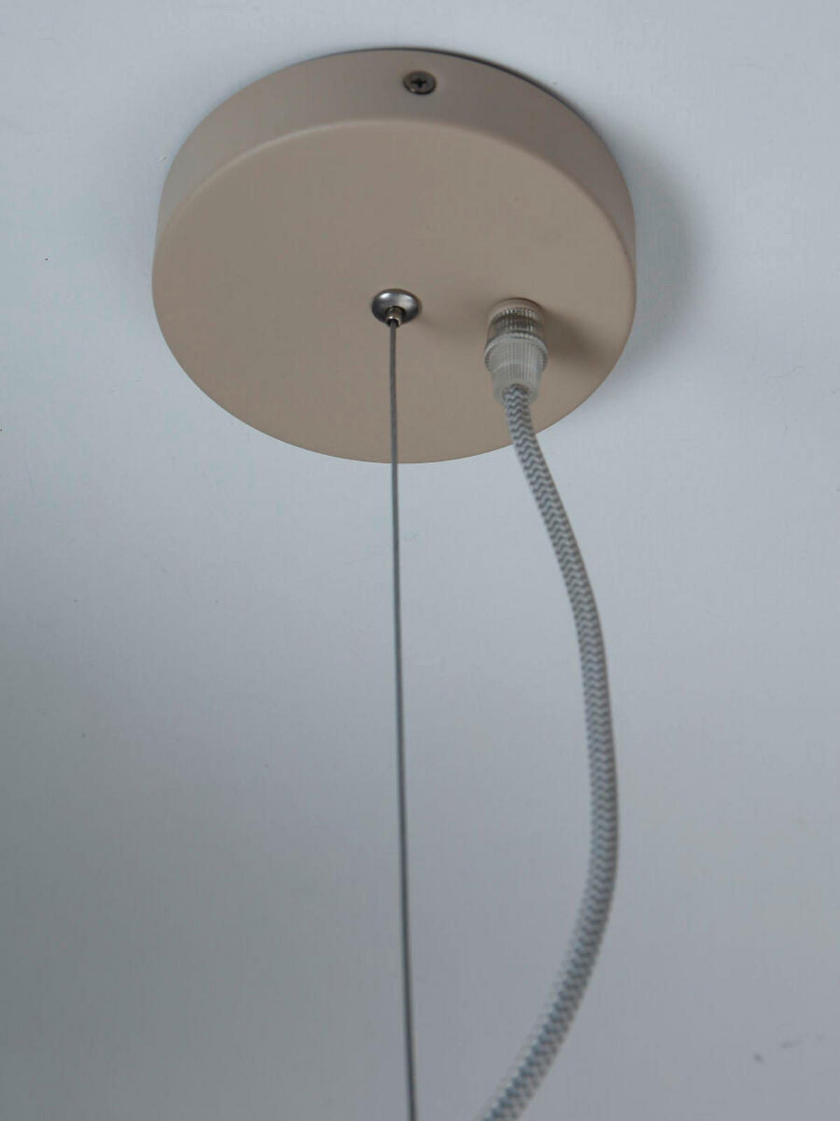 HÄNGELEUCHTE 43/34 cm  - Weiß, Trend, Glas (43/34cm) - It's about Romi