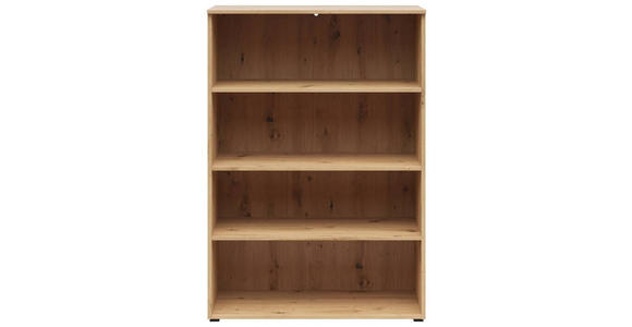REGAL Eiche Artisan - Anthrazit/Eiche Artisan, MODERN, Holzwerkstoff/Kunststoff (80/115/40cm) - Carryhome