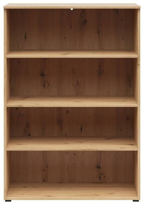 OTVORENA POLICA hrast artisan  - antracit/hrast artisan, Moderno, pločasti materijal/plastika (80/115/40cm) - Carryhome