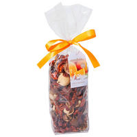 AROMATICKÁ SMĚS - POTPOURRI pomeranč - oranžová/přírodní barvy, Basics, přírodní materiály (7,5/27/5cm) - Ambia Home