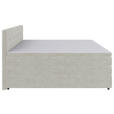 BOXSPRINGBETT 200/200 cm,  in Creme, Bettkasten, Topper, Matratzen, H3 = fest  - Creme/Schwarz, KONVENTIONELL, Kunststoff/Textil (200/200cm) - Carryhome