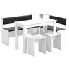 ECKBANKGRUPPE Weiß  - Weiß, MODERN (153/115cm) - MID.YOU