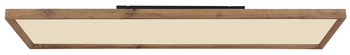 STROPNA LED-SVETILKA   //2700/4500/6500 K/230 V/ - bela/opal, Natur, kovina/umetna masa (120/30/8,5cm) - Globo