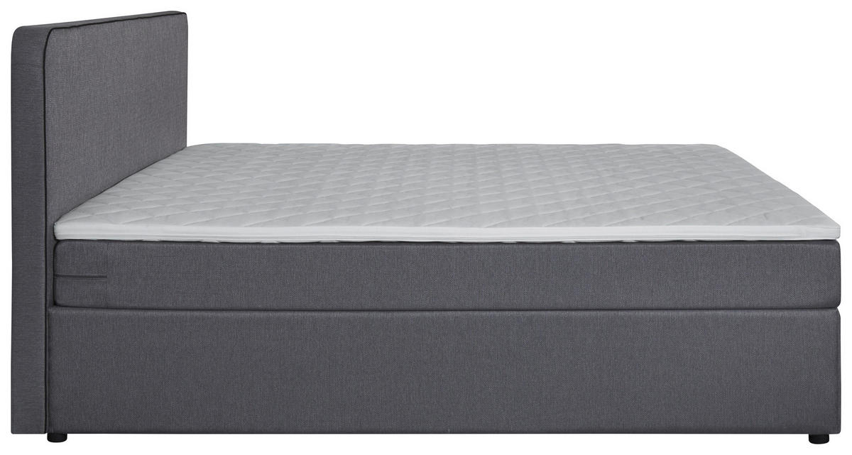 BOXBETT 90/200 cm  in Grau  - Grau, KONVENTIONELL, Holz (90/200cm) - P & B