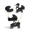 KINDERWAGENSET  Versiti Trio Set  Eclipse  - Schwarz, Basics, Textil (66/120/108cm) - JOIE SIGNATURE