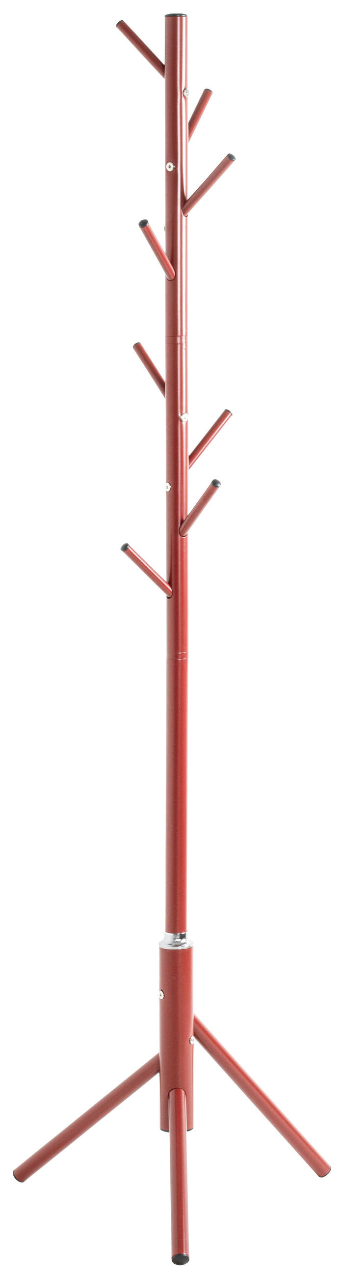 KLEIDERSTÄNDER in Rot 48/173/48 cm   - Rot, MODERN, Metall (48/173/48cm)