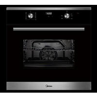 BACKOFENSET BOM90D2BL/ EF7451J1-A  - Schwarz, Basics, Glas (59,5/57,5/59,5cm) - Midea