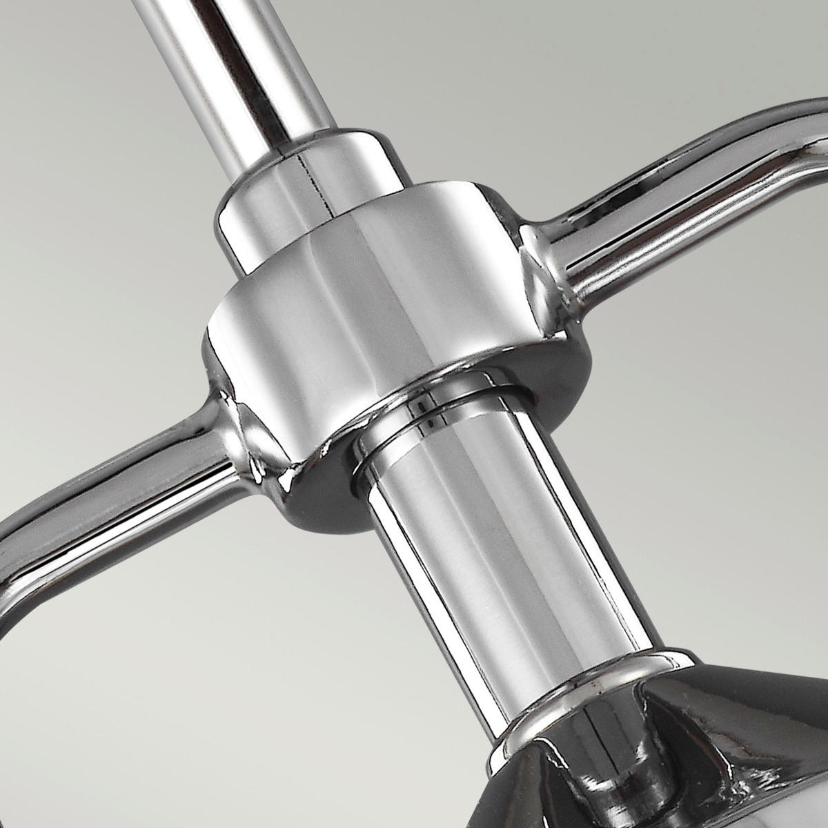 HÄNGLAMPA Elstead Paulson 13,3/11/41,5 cm  - kromfärg, Klassisk, metall/glas (13,3/11/41,5cm) - Elstead Lighting