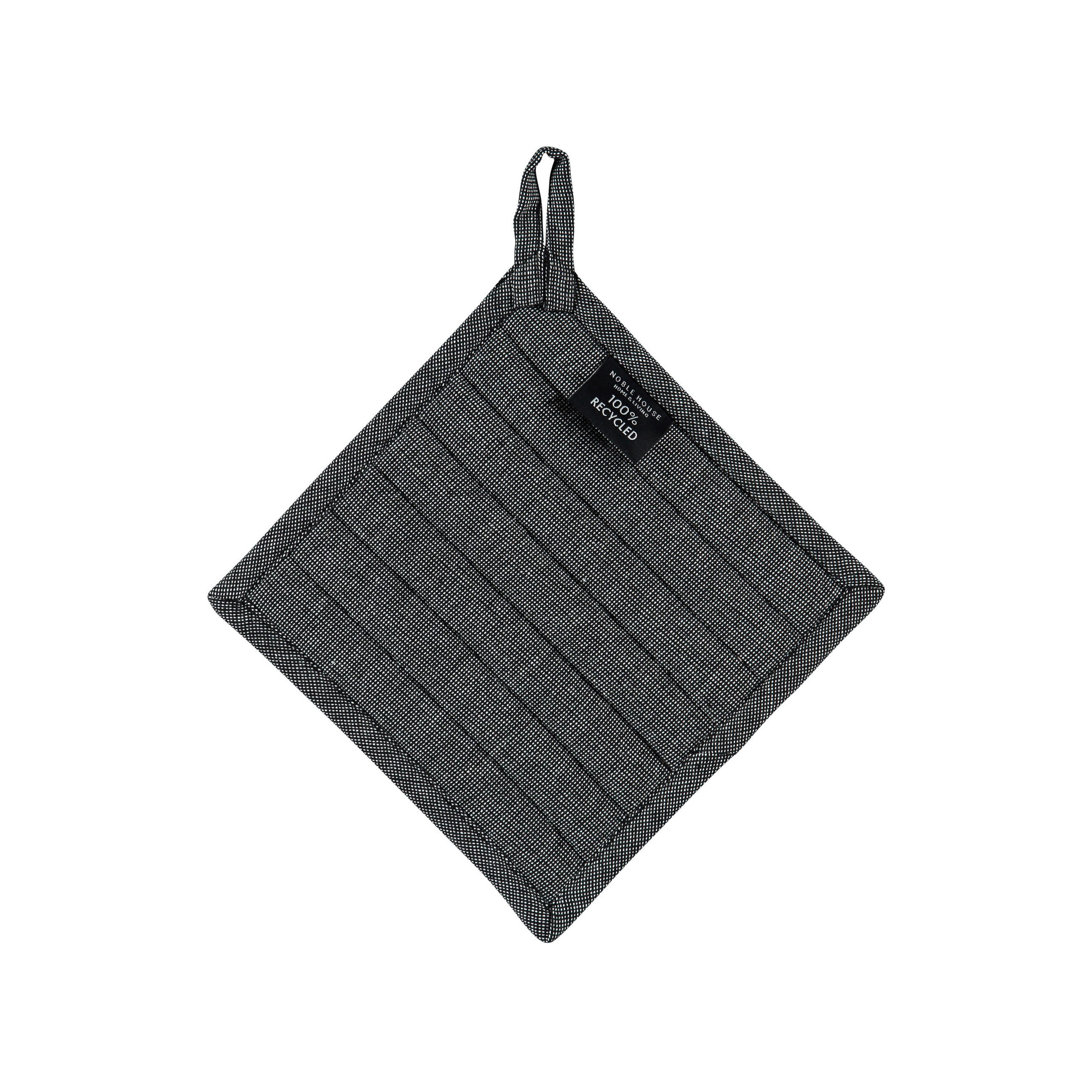 GRYTLAPP svart  - svart, Basics, textil (20/20cm)