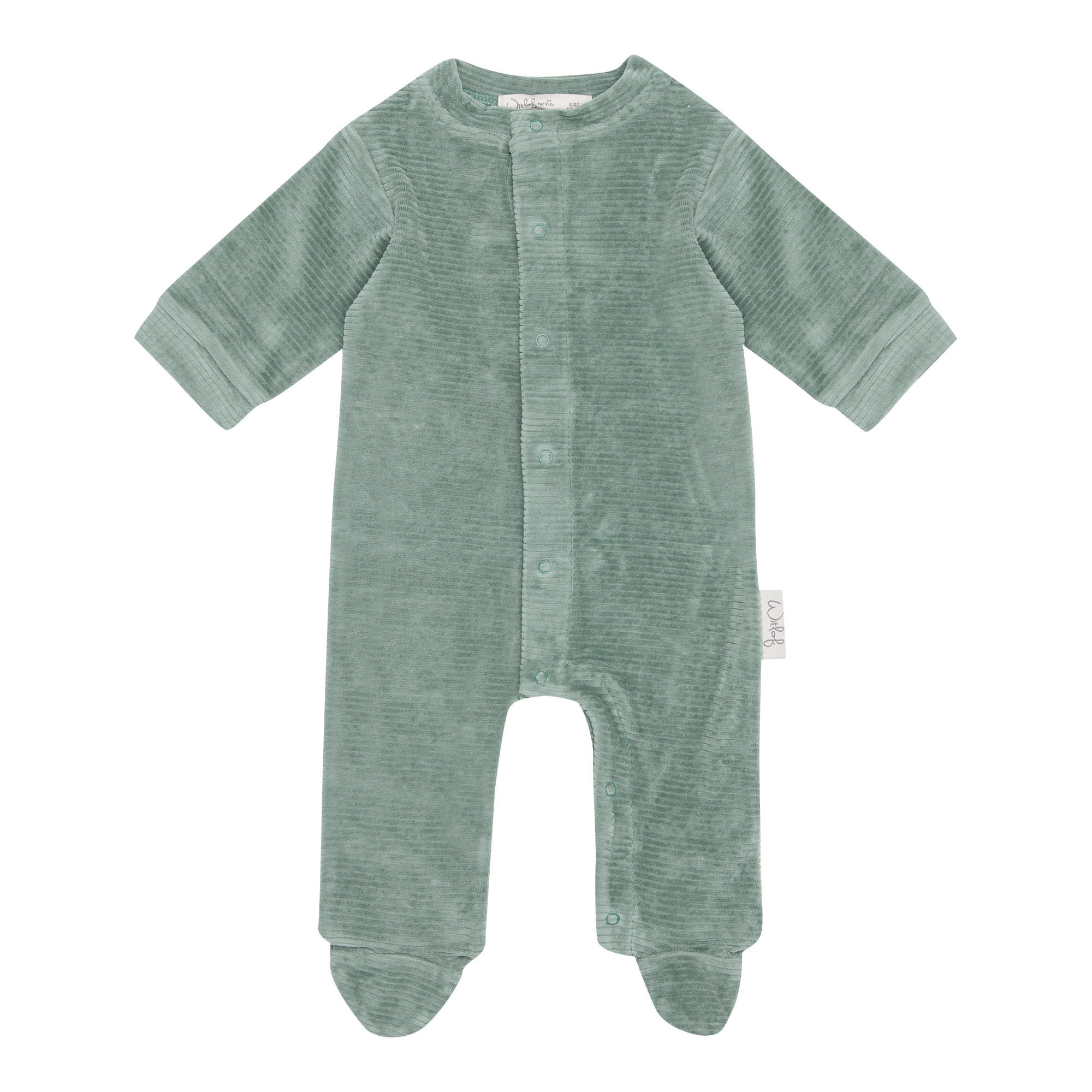 STRAMPLER - Jadegrün, Basics, Textil (62/68cm) - Witlof for Kids