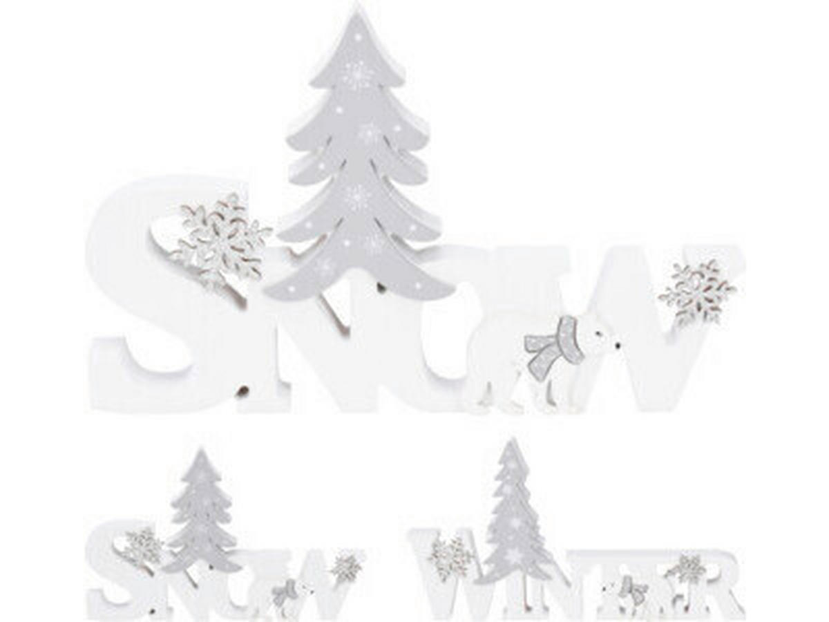 LITERE DECORATIVE - Basics, lemn (30/2.5/16.5cm)