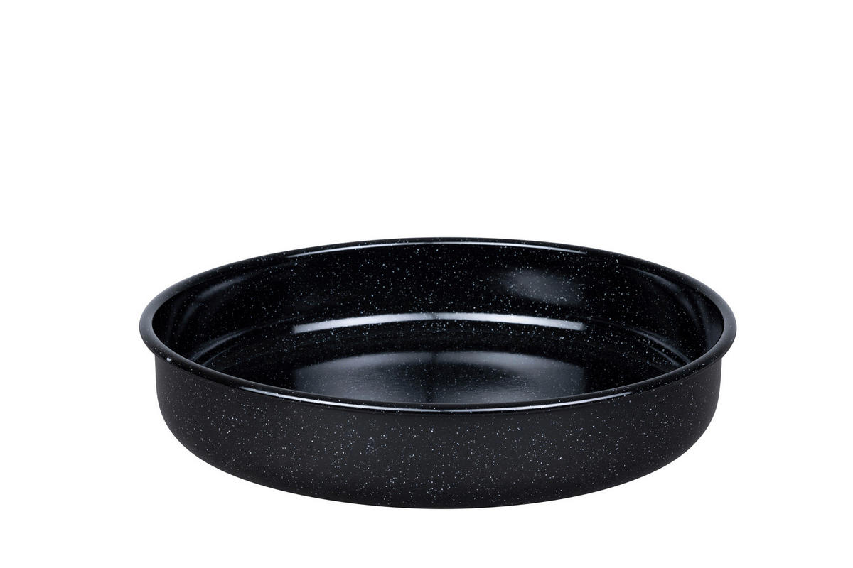 TAVA ZA PEČENJE    38/38/7 cm      Profi  - crna, Basics, metal (38/38/7cm) - Riess