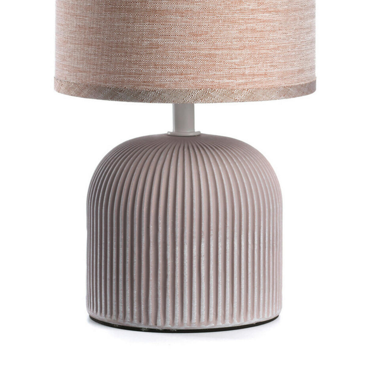 TISCHLEUCHTE 15/28 cm   - Creme, Design, Keramik/Textil (15/28cm)