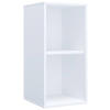 AKTENREGAL 35/74/37 cm  - Weiss/Buchefarben, Modern, Holzwerkstoff (35/74/37cm) - MID.YOU