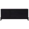 SIDEBOARD 135/56/40 cm  - svart, Design, metall/trämaterial (135/56/40cm) - Niels Andersson